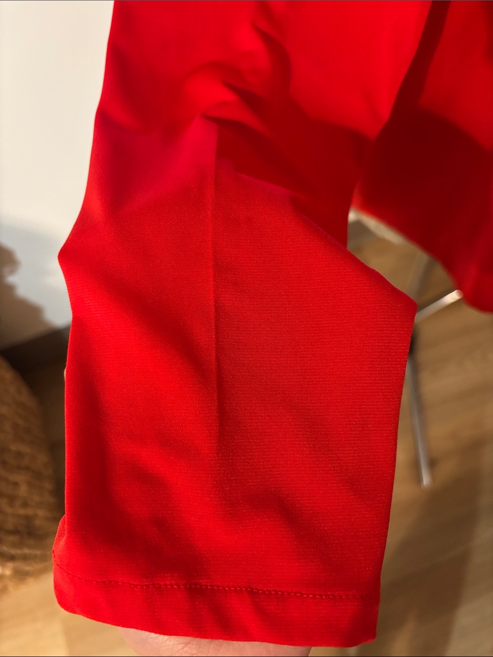Lane Bryant Red Halter Cold-Shoulder Tunic Top - Picture 6 of 6
